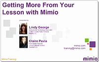 Getting More from Your Lesson with Mimio