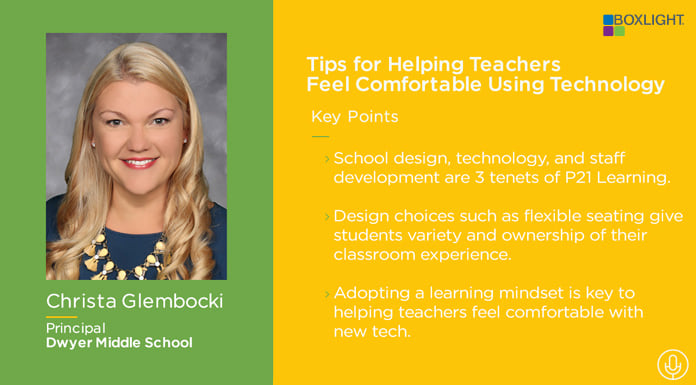 >TIPS FOR HELPING TEACHERS FEEL COMFORTABLE WITH TECHNOLOGY